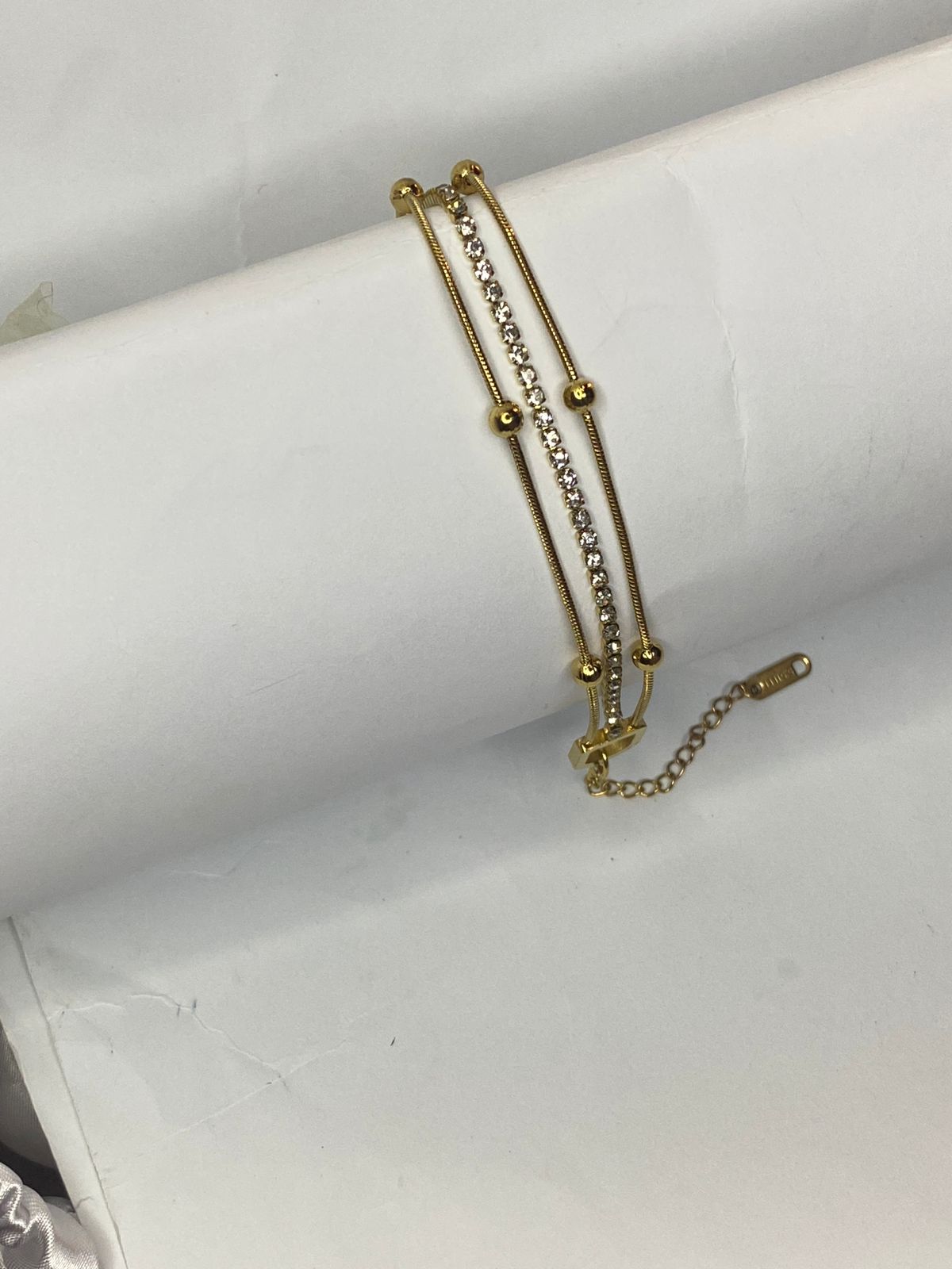 Stella Multi-Layer Crystal Tennis Bracelet