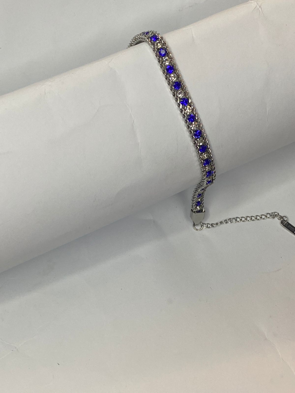 Aura Mesh & Crystal Eternity Bracelet