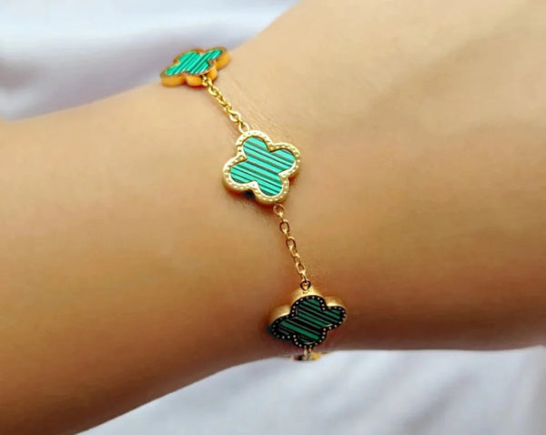 Four Leaf Clover Bracelet
